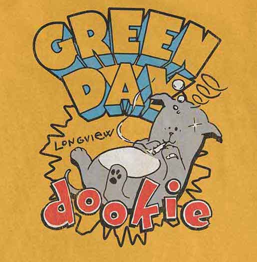 Green Day | Official Band T-Shirt | Dookie Longview