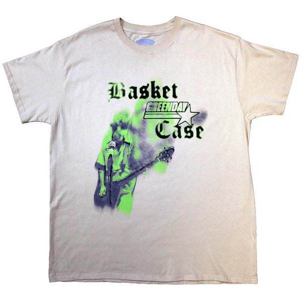 Green Day | Official Band T-Shirt | Basket Case Mic Stand