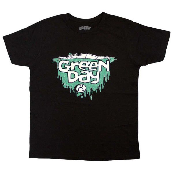 Green Day | Official Band T-Shirt | Sad Smiley