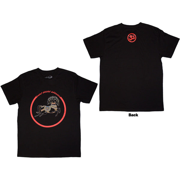 George Harrison | Official Band T-Shirt | Dark Horse Logo (Back Print)