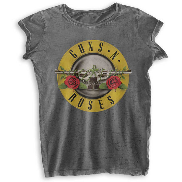 SALE Guns N' Roses Ladies T-Shirt: Classic Logo 40% OFF