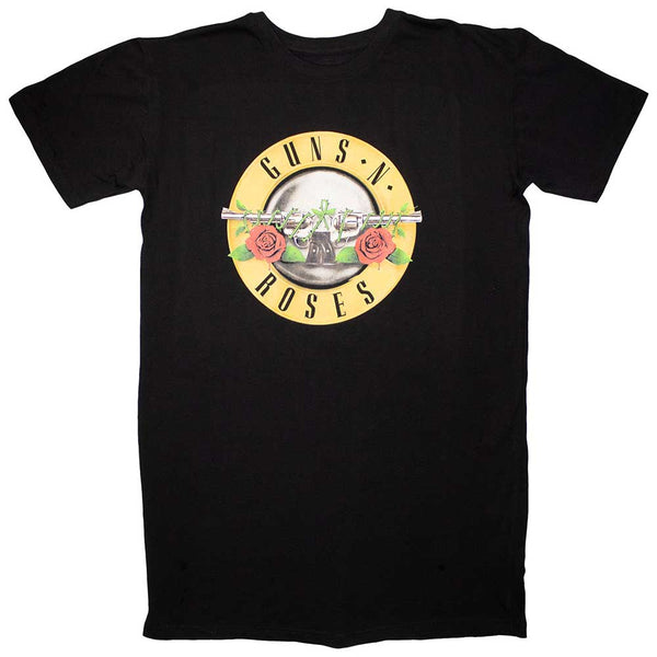 Guns N' Roses | Ladies Official Band T-Shirt Dress | Classic Logo