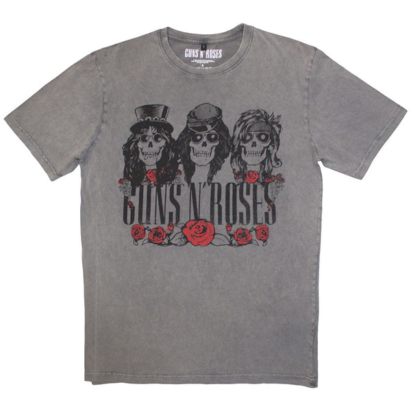 Guns N' Roses | Official Stone Wash Band T-Shirt | Hell Group Stone Wash