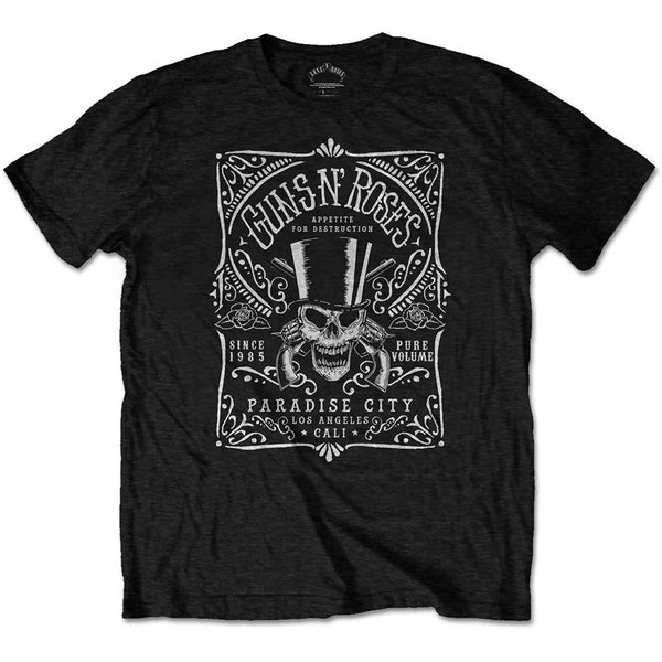 SALE Guns N' Roses | Official Band T-shirt | Bourbon Label