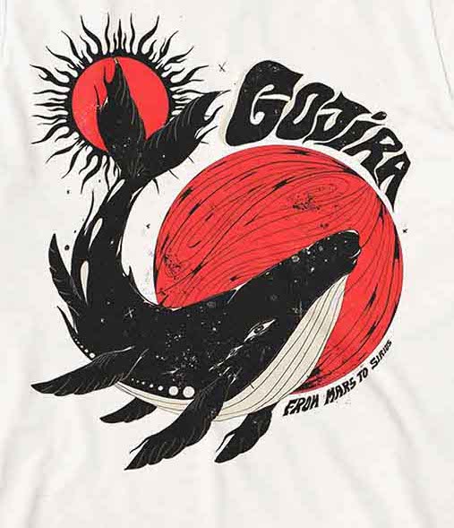 Gojira | Official Band T-shirt | Whale