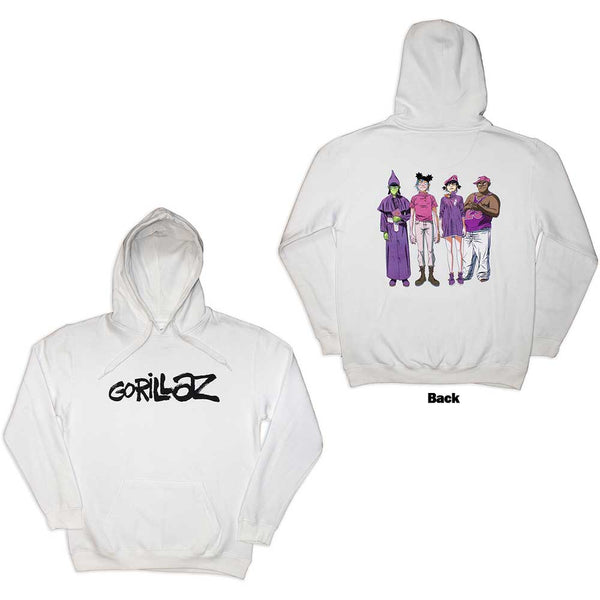 Gorillaz | Official Band Hoodie | Cracker Island (Back Print)
