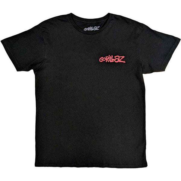 Gorillaz | Official Band T-Shirt| Cult of Gorillaz (Back Print)