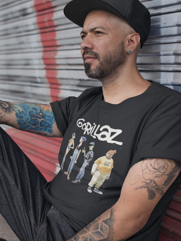Gorillaz | Official Band T-Shirt | Spray Logo Group