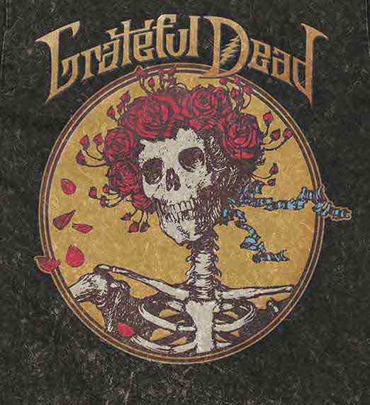 Grateful Dead | Official Band T-shirt | Best of Cover (Dip-Dye, Mineral Wash)