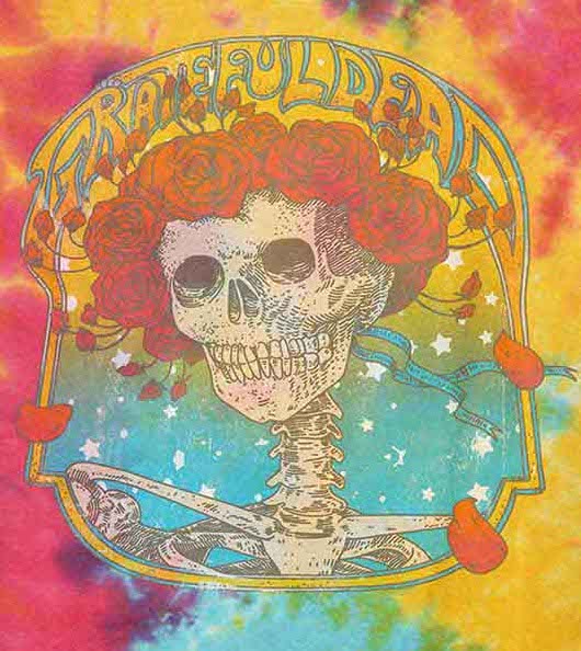 Grateful Dead | Official Band T-shirt | Bertha Frame (Dip-Dye)