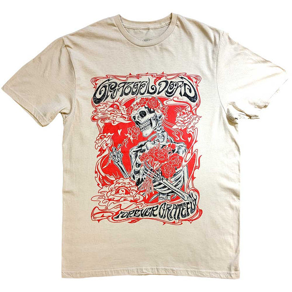 Grateful Dead | Official Band T-Shirt | Forever Red Frame