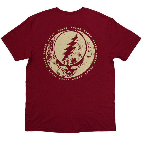 Grateful Dead | Official Band T-Shirt | Skeleton Horse (Back Print)