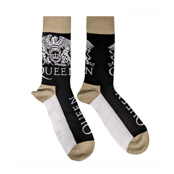 Queen | Exclusive Band Gift Set | Crest Tee & Socks