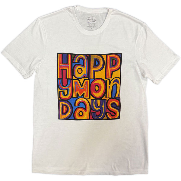 Happy Mondays | Official Band T-Shirt | Greatest Hits (White)