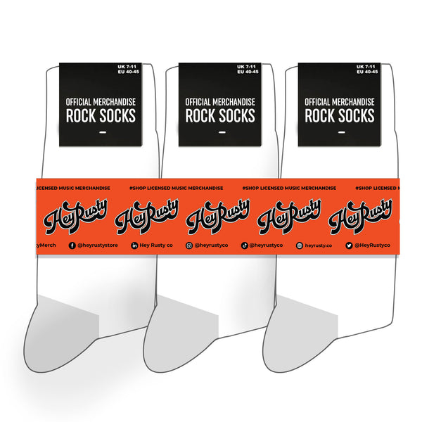 Pink Floyd Socks 3 Pack - Adult UK 7-11 (EU 41-46, US 8-12)