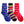 Load image into Gallery viewer, The Beatles Ladies Ankle Socks Set of 3 &#39;Love Me Do&#39; (UK 4-7, USA 9-11, EU 36-41)
