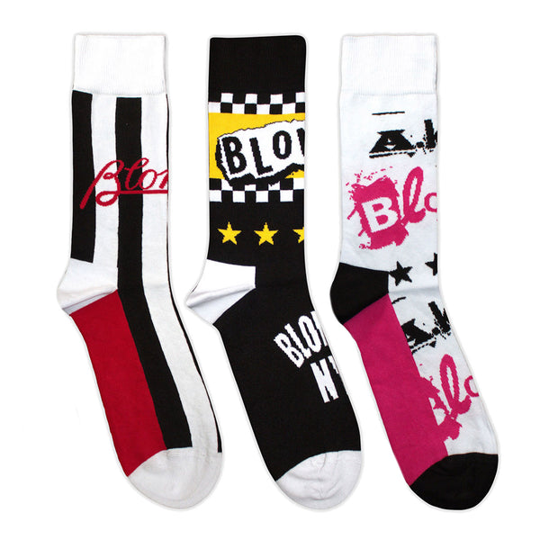 Blondie Socks 3 Pack - Adult UK 7-11 (EU 41-46, US 8-12)