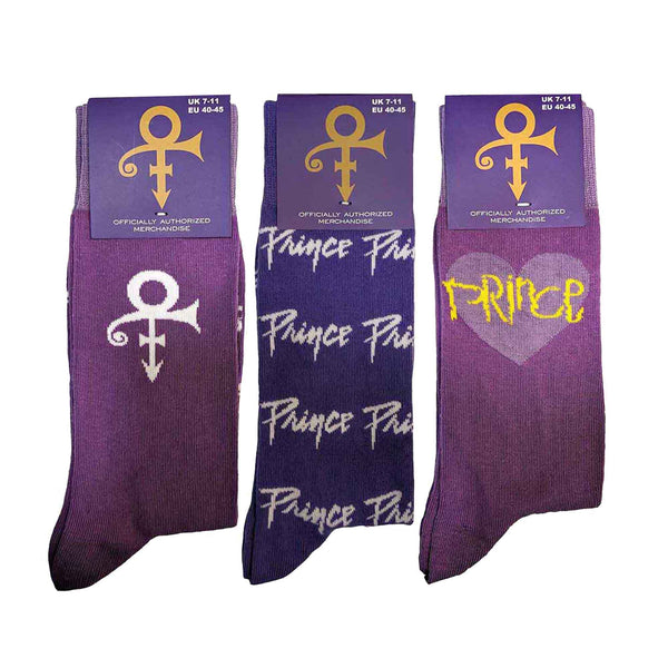 Prince Socks 3 Pack - Adult UK 7-11 (EU 41-46, US 8-12)