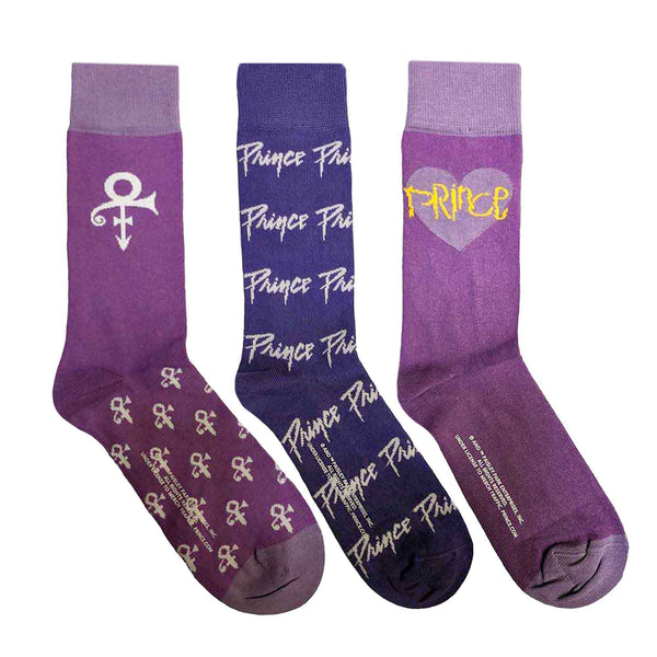 Prince Socks 3 Pack - Adult UK 7-11 (EU 41-46, US 8-12)
