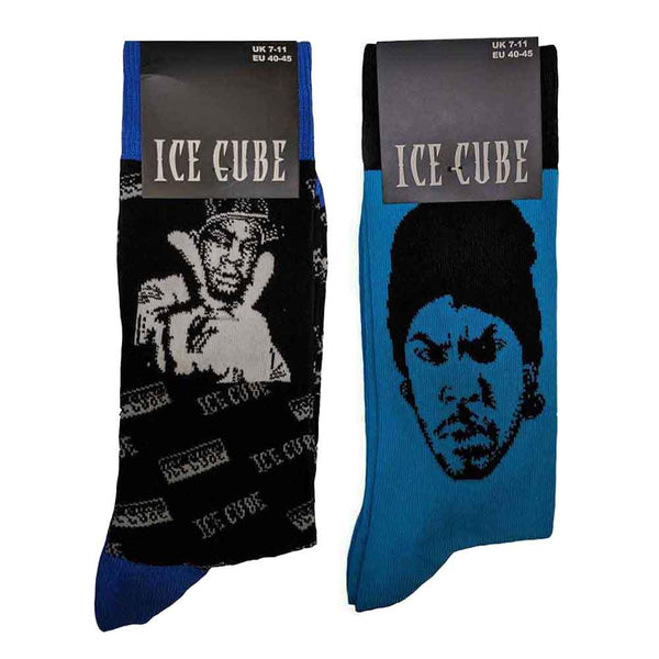 Ice Cube Socks 2 Pack - Adult UK 7-11 (EU 41-46, US 8-12)