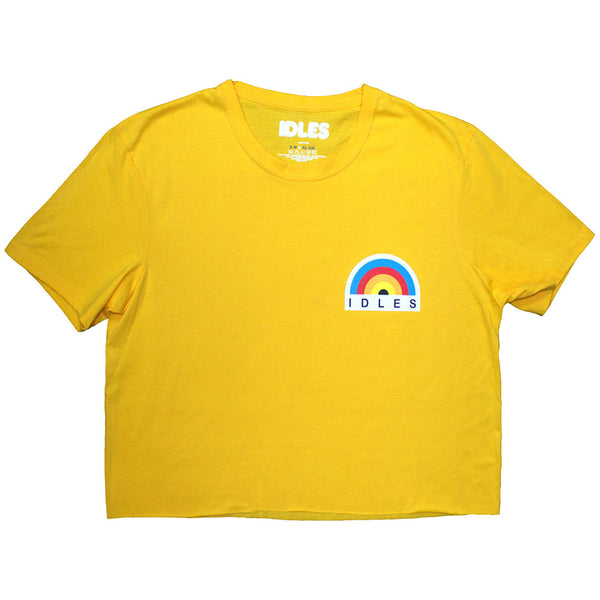 Idles | Official Ladies Crop Top | Rainbow