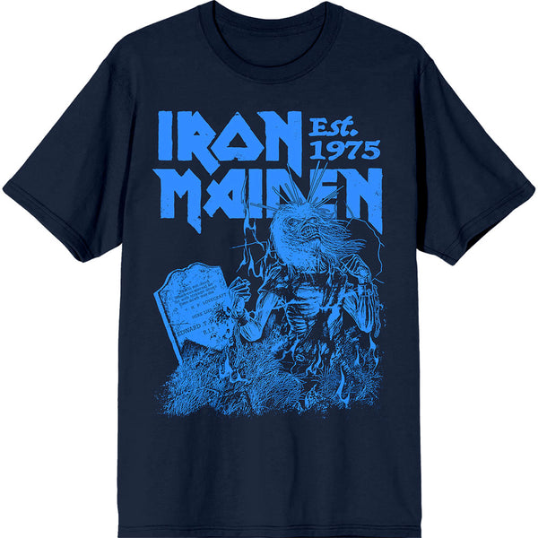 Iron Maiden | Official T-Shirt | Est. 1975 Life After Death Stamp