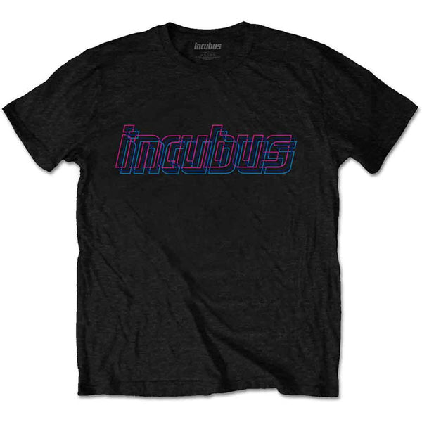 Incubus | Official Band T-Shirt | Trippy Neon (Back Print)