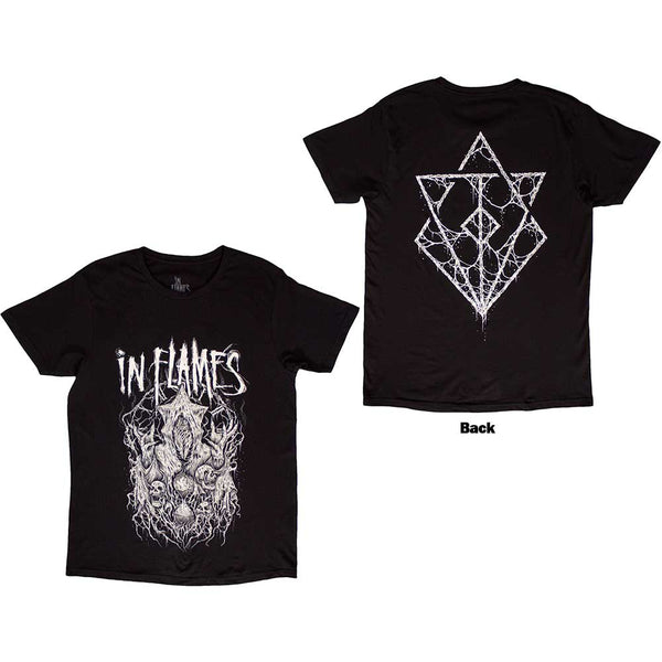 In Flames | Official Band T-Shirt | Buried in Time (Back Print)