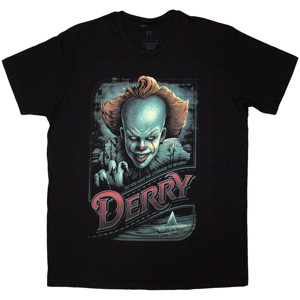 IT | Official Film T-Shirt | Pennywise Derry