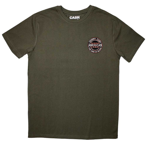 Johnny Cash | Official Band T-Shirt | Mini American Rebel Logo