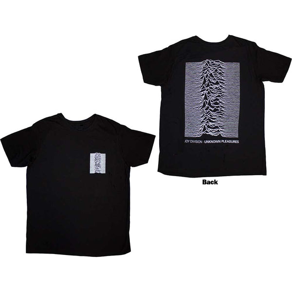 Joy Division | Official Band T-Shirt | Pulsar Pocket Wave (Back Print)