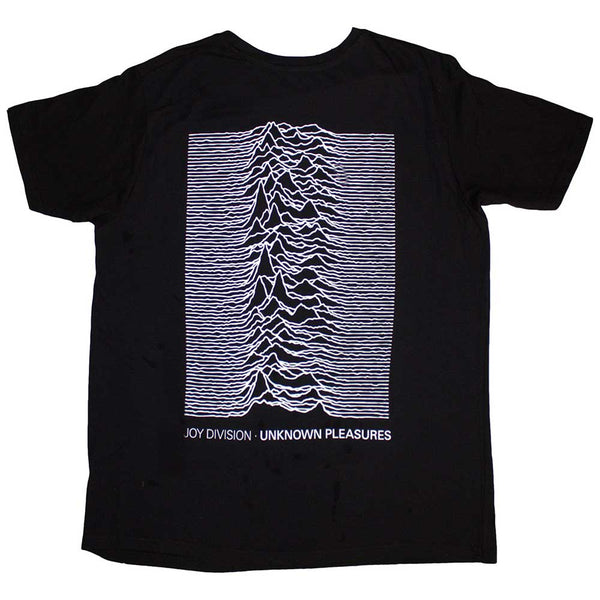 Joy Division | Official Band T-Shirt | Pulsar Pocket Wave (Back Print)