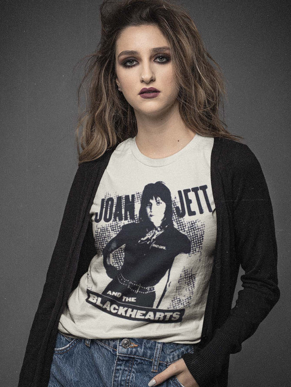 Joan Jett & The Blackhearts | Official Band T-Shirt | Crosshatch
