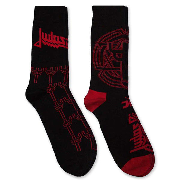 Judas Priest Socks 2 Pack - Adult UK 7-11 (EU 41-46, US 8-12)