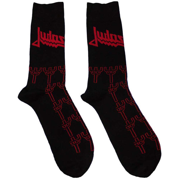 Judas Priest Socks 2 Pack - Adult UK 7-11 (EU 41-46, US 8-12)