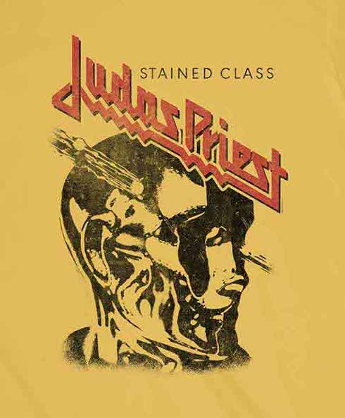 Judas Priest | Official Band T-shirt | Stained Class Vintage Head