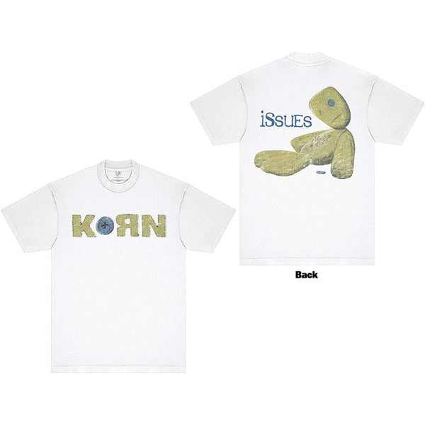 Korn | Official Band T-Shirt | Doll Issues (Back Print)