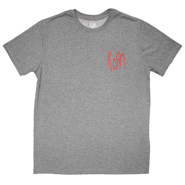 Korn Unisex | Official Band T-Shirt | Mini Red Logo