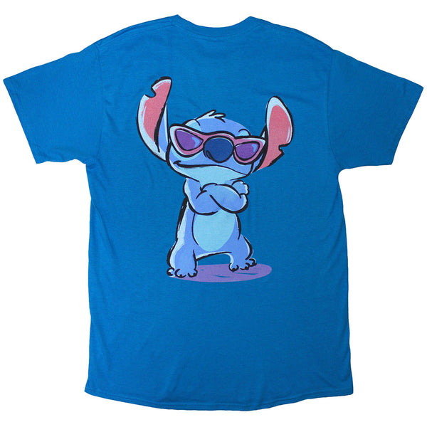 Disney | Official T-Shirt | Stitch Logo (Back Print)