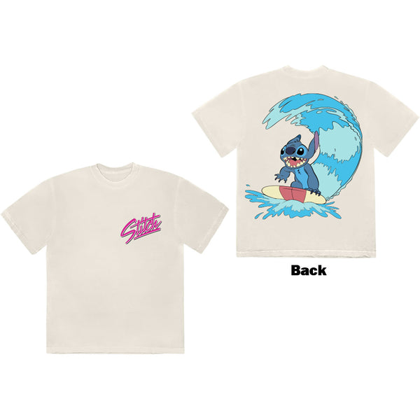 Disney | Official T-Shirt | Stitch Surf (Back Print)