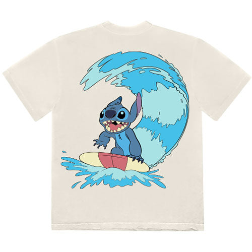 Disney | Official T-Shirt | Stitch Surf (Back Print)