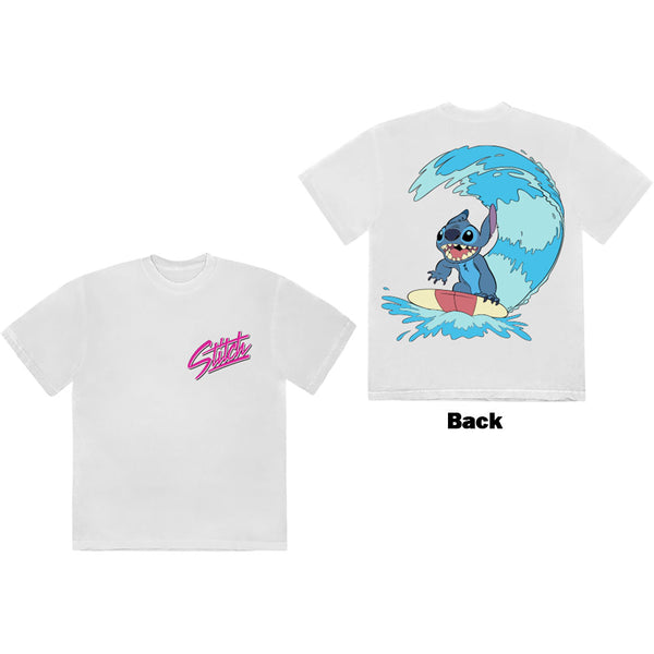 Disney | Official T-Shirt | Stitch Surf (Back Print)