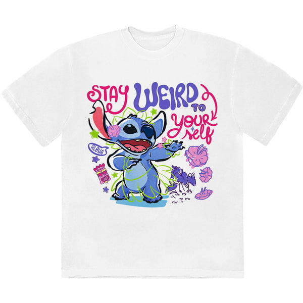 Disney | Official T-Shirt | Lilo & Stitch - Stay Weird To Yourself