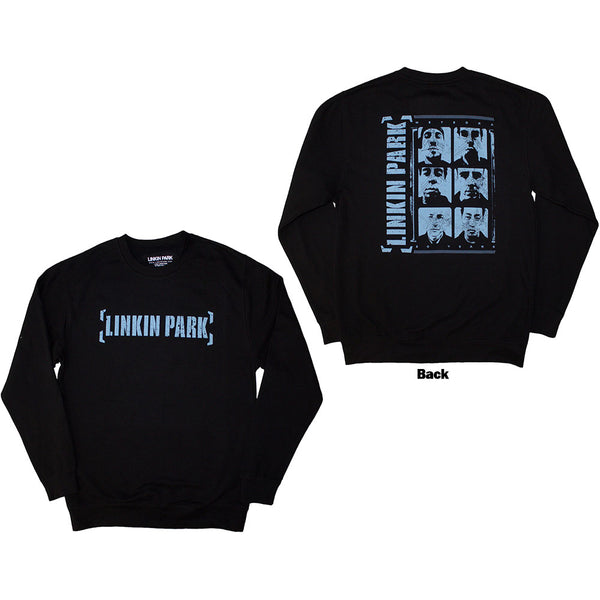 Linkin Park | Official Band Sweatshirt | Meteora Portraits (Back Print)