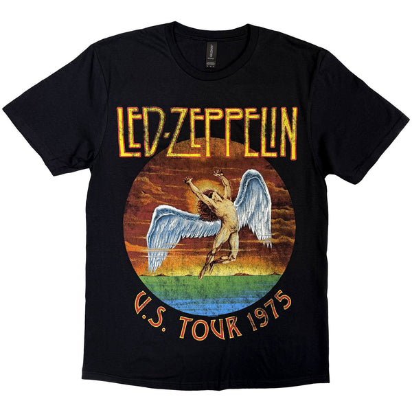 Led Zeppelin | Official Band T-Shirt | USA Tour '75.