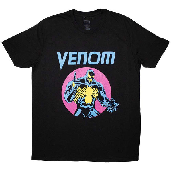 Marvel Comics | Official Movie T-Shirt | Venom Purple Circle