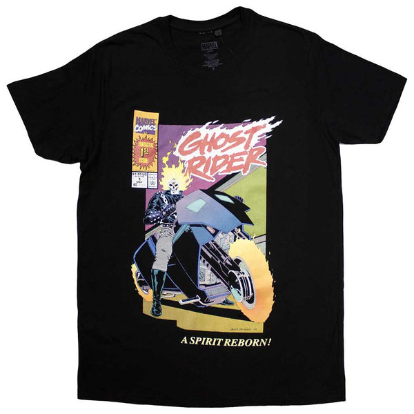 Marvel Comics | Official Movie T-Shirt | Ghost Rider Spirit Reborn Comic Cover