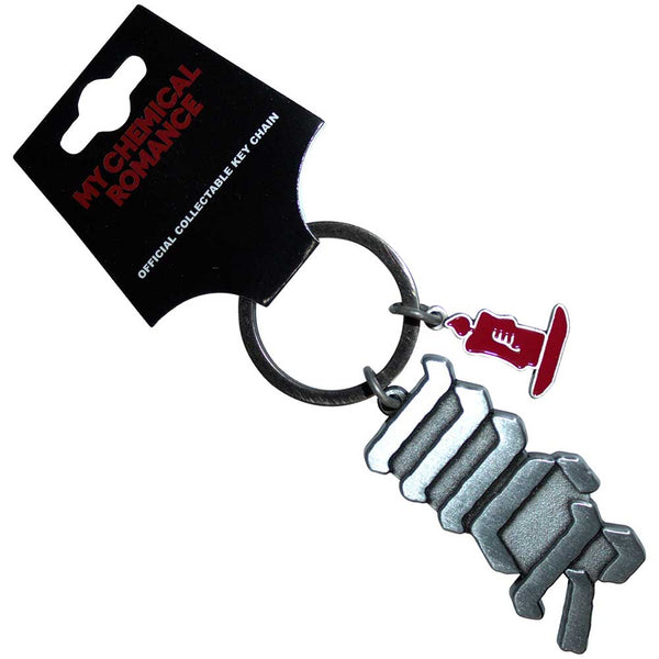 My Chemical Romance | Official Band Keychain | MCR Logo Candle Charm