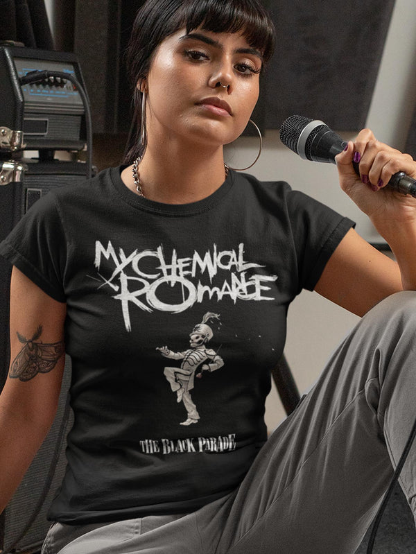 My Chemical Romance Ladies T-Shirt: The Black Parade