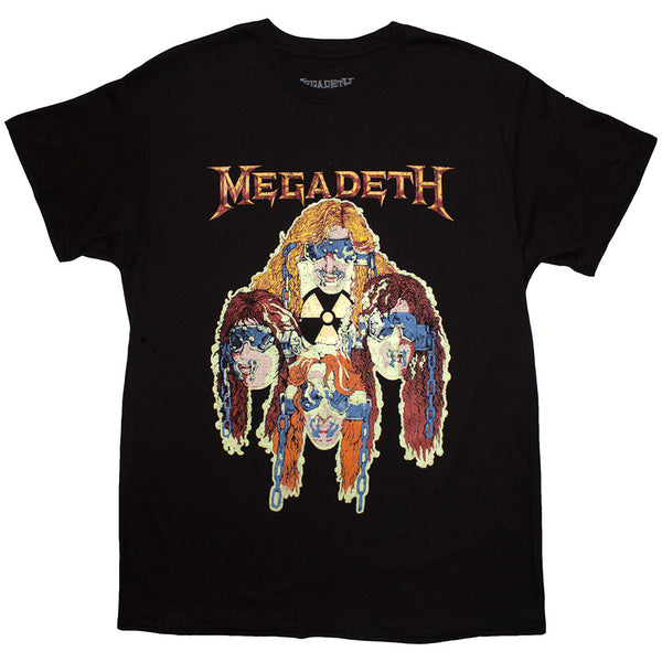 Megadeth | Official Band T-Shirt | Nuclear Glowheads